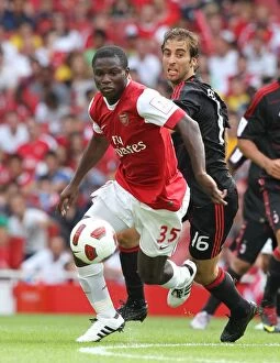 Emmanuel Frimpong (Arsenal) Mathieu Flamini (Milan). Arsenal 1: 1 AC Milan