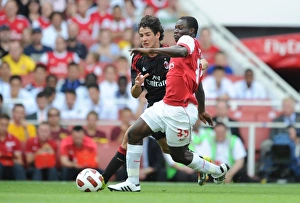 Emmanuel Frimpong (Arsenal) Pato (Milan). Arsenal 1:1 AC Milan. Emirates Cup, pre season Emmanuel Frimpong (Arsenal) Pato (Milan). Arsenal 1:1 AC Milan. Emirates Cup, pre season
