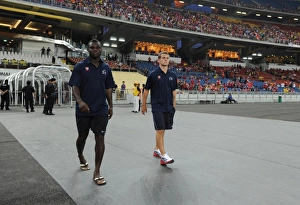 Emmanuel Frimpong and Jack Wilshere (Arsenal). Malaysia XI 0:4 Arsenal Emmanuel Frimpong and Jack Wilshere (Arsenal). Malaysia XI 0:4 Arsenal