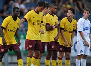 Emmanuel Frimpong, Marouane Chamakh, Harvard Nordveit, Armand Traore and Samir Nasri Emmanuel Frimpong, Marouane Chamakh, Harvard Nordveit, Armand Traore and Samir Nasri