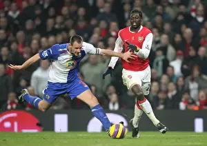 Emmauel Adebayor (Arsenal) Andre Ooijer (Blackburn Rovers)