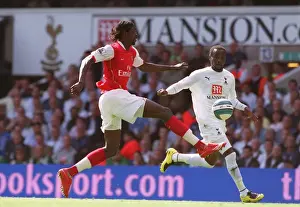 Emmauel Adebayor (Arsenal) Pascal Chimbonda (Tottenham)