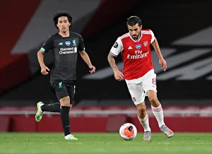 Arsenal V Liverpool 2019-20 Prints: Empty-Stadium Clash: Arsenal vs. Liverpool in the Premier League (2019-20)