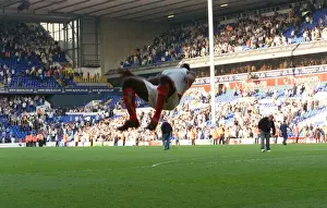 Euphoria Unleashed: Kolo Toure's Backflip - Arsenal's FA Premiership Triumph over Tottenham, 2004
