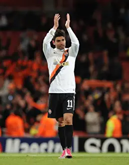Ex Arsenal player Eduardo. Arsenal 5: 1 Shakhtar Donetsk, UEFA Champions League