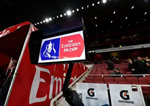 Arsenal V Manchester United FA Cup 2018-19 Prints: FA Cup 2018-19: Arsenal vs Manchester United - The VAR Decision at Emirates Stadium