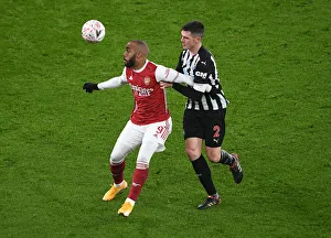 FA Cup Clash: Lacazette vs. Clark - Arsenal vs. Newcastle Showdown