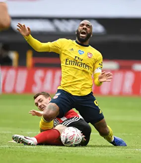 FA Cup Quarterfinal: Lacazette Fouls on Fleck (Sheffield United vs. Arsenal)
