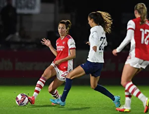 Arsenal Women V Tottenham Hotspur Women - FA Cup 2021-22 Prints: FA Cup Quarterfinal Showdown: Arsenal Women vs. Tottenham Hotspur Women at Meadow Park