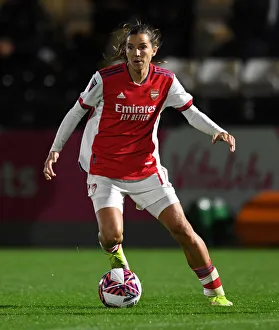 Arsenal Women V Tottenham Hotspur Women - FA Cup 2021-22 Prints: FA Cup Quarterfinal Showdown: Tobin Heath and Arsenal Women Battle Tottenham Hotspur Women