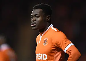 Blackpool V Arsenal - FA Cup 2019 Prints: FA Cup Third Round: Marc Bola of Blackpool Faces Off Against Arsenal