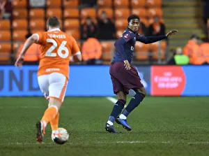 FA Cup Third Round: Zech Medley of Arsenal vs. Steven Davies of Blackpool