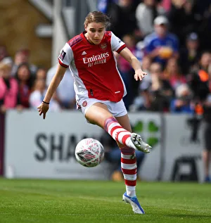 Arsenal Women V Chelsea Women FA Cup 1/2 Final 2021-22 Prints: FA Cup Semi-Final Showdown: Vivianne Miedema's Thrilling Performance - Arsenal Women vs Chelsea Women