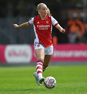Arsenal Women V Chelsea Women FA Cup 1/2 Final 2021-22 Prints: FA Cup Semi-Final Showdown: Beth Mead's Thrilling Performance - Arsenal Women vs