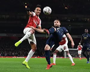 FA Cup Showdown: Aubameyang vs Shaw - Arsenal vs Manchester United