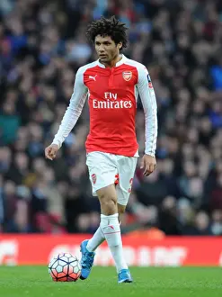Arsenal V Burnley FA Cup 4th Rd 2016 Prints: FA Cup Showdown: Elneny's Emirates Battle - Arsenal vs Burnley