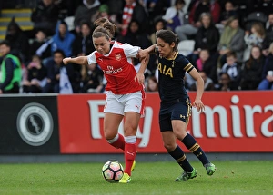 Arsenal Ladies V Tottenham Hotspur Ladies FA Cup 2017 Prints: FA Cup Showdown: McCabe vs. Soobadoo - A Clash of Arsenal Ladies and Tottenham Hotspur Ladies Stars
