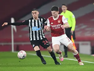 FA Cup Showdown: Tierney vs Almiron Duel at Empty Emirates Stadium - Arsenal vs Newcastle United