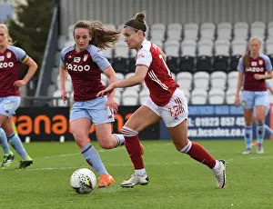 Arsenal Women V Aston Villa Women 2020-21 Prints: FA WSL 2021: Arsenal Women vs. Aston Villa Women - Empty Meadow Park Clash