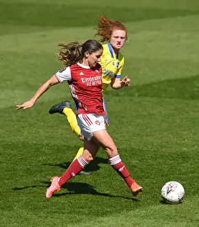 FA WSL: Arsenal Women vs. Brighton & Hove Albion - Empty Meadow Park Amidst Pandemic