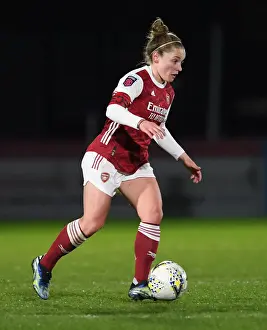 FA WSL Clash: Arsenal Women vs Manchester United Women in Empty Stands (March 2021)