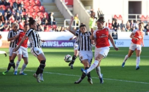 Arsenal Ladies V Notts County - Cont Cup Final 2015 Prints: FA WSL Continental Cup Final 2015: Arsenal Ladies vs Notts County Ladies