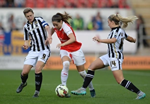 Arsenal Ladies V Notts County - Cont Cup Final 2015 Prints: FA WSL Continental Cup Final: Arsenal Ladies vs Notts County Ladies (1st November 2015)