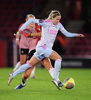 Images Dated 24th November 2023: FA WSL Cup Clash: Arsenal Women vs. Southampton Women at St. Mary's Stadium (November 2023)