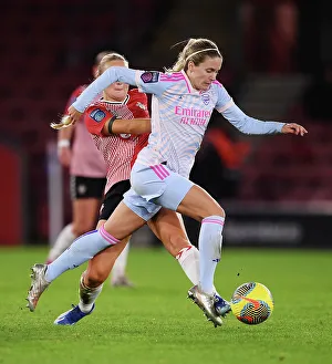 Southampton Women V Arsenal Women - Conti Cup 2023-24 Prints: FA WSL Cup Clash: Arsenal Women vs