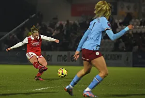 Arsenal Women V Manchester City Women - Conti Cup 2022-23 Prints: FA WSL Cup Semi-Final: Arsenal Women vs Manchester City Women - Kim Little's Showdown