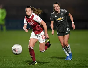 FA WSL Showdown: Arsenal vs Manchester United in Empty Stands (2020-21)