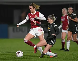 FA WSL Showdown: Arsenal vs Manchester United in Empty Stands (2020-21)
