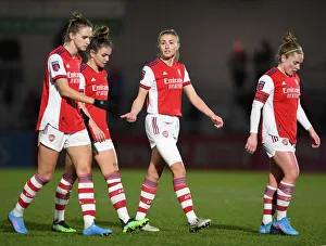 FA WSL Showdown: Arsenal Women's Titans Clash with Brighton Hove Albion Women - Miedema, Williamson, and Little in Leading Roles