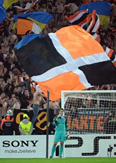 Shakhtar Donetsk V Arsenal 2010-11 Prints: Fabianski in Action: Arsenal's UEFA Champions League Battle at Shakhtar Donetsk (3/11/2010)