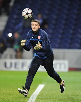 Fabianski's Brave Performance: Arsenal vs. FC Porto, UEFA Champions League 2010 (1st Leg)