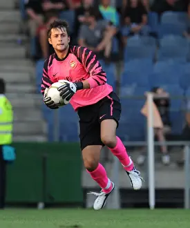 Sturm Graz V Arsenal 2010-11 Prints: Fabianski's Dominance: Arsenal Crush Sturm Graz 4-0, Austria 2010