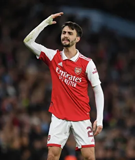Manchester City V Arsenal 2022-23 Prints: Fabio Vieira in Action: Manchester City vs. Arsenal - Emirates FA Cup Fourth Round
