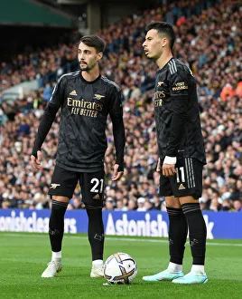 Fabio Vieira and Gabriel Martinelli: Arsenal's Dynamic Duo Shine in Leeds United Clash (Premier League 2022-23)