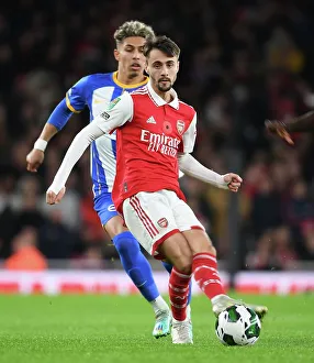 Fabio Vieira Shines: Arsenal's Dominant Victory over Brighton in Carabao Cup