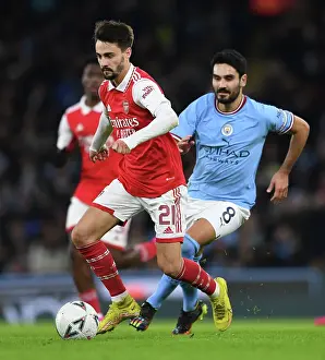 Fabio Vieira vs Ilkay Gundogan: Battle at the Etihad - Manchester City vs Arsenal, FA Cup Fourth Round