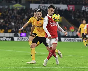 Fabio Vieira vs. Ruben Neves: A Midfield Battle - Wolverhampton Wanderers vs. Arsenal FC, Premier League 2022-23