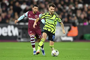 Fabio Vieira vs Said Benrahma: Intense Clash in the Carabao Cup Fourth Round between West Ham and Arsenal