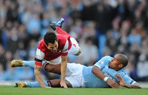Manchester City V Arsenal 2010-11 Prints: Fabregas Shines: Arsenal's Dominant 3-0 Win Over Manchester City (2010)