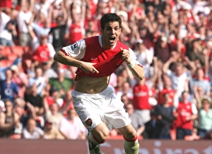 Arsenal V Bolton 2006-7 Prints: Fabregas Stunner: Arsenal Takes 2-1 Lead vs. Bolton Wanderers, FA Premiership, 2007