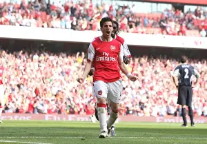 Arsenal V Bolton 2006-7 Prints: Fabregas Thrilling Goal: Arsenal Takes the Lead 2-1 vs