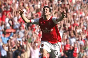 Arsenal V Bolton 2006-7 Prints: Fabregas Thrilling Strike: Arsenal Takes the Lead 2-1 vs