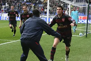 Bolton Wanderers V Arsenal 2007-8 Prints: Fabregas Triumph: Arsenal's Exhilarating 3-2 Victory Over Bolton Wanderers