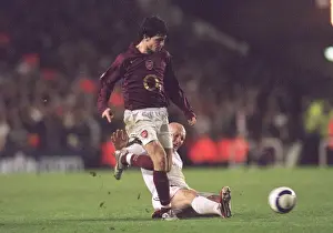 Arsenal V Real Madrid 2005-6 Prints: Fabregas vs. Gravesen: The Battle of Highbury in the 2006 UEFA Champions League