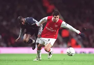 Arsenal V Bolton Wanderers - FA Cup 2006-07 Prints: Fabregas vs. Meite: 1-1 Stalemate in FA Cup Clash at Emirates Stadium