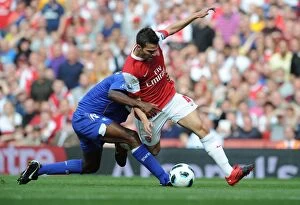 Images Dated 11th September 2010: Fabregas vs Muamba: Arsenal's Dominant 4-1 Victory over Blackburn Rovers